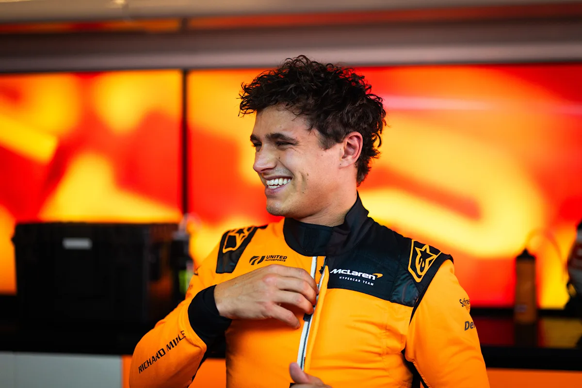 Lando Norris absolvoval hned po závodě F1 test McLarenu Hypercar